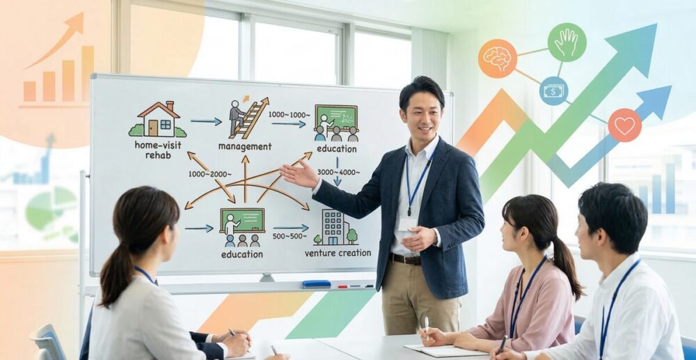 作業療法士が勝ち組へとステップアップするための具体的な道筋