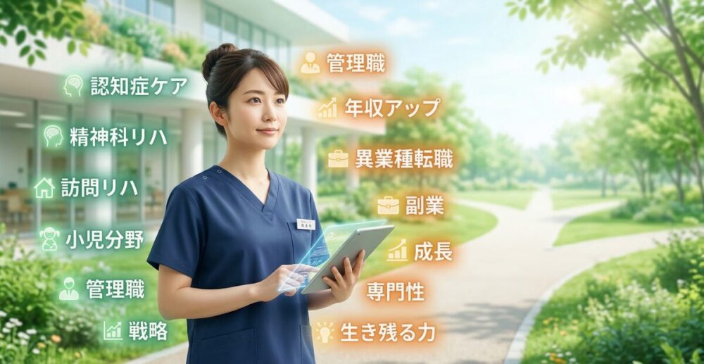 作業療法士が飽和状態で将来は厳しい？リハビリ職として生き残るための戦略