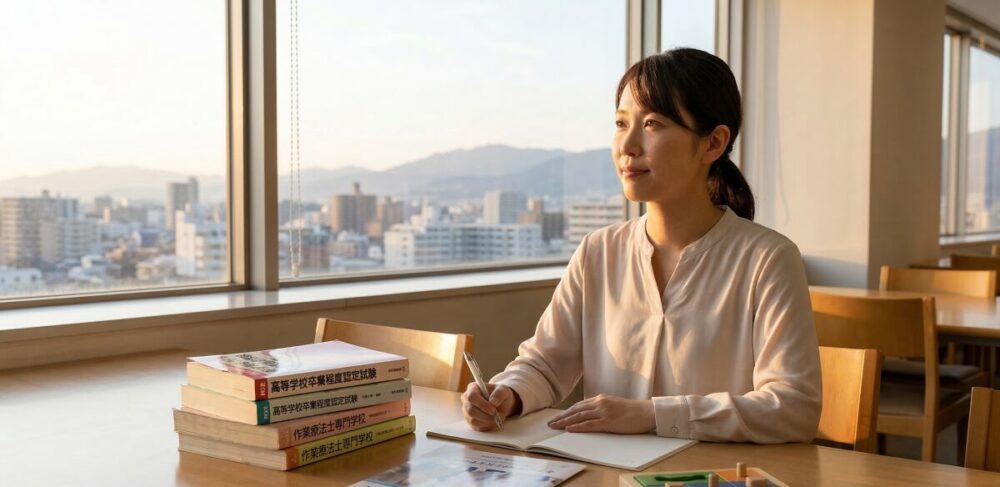 作業療法士に中卒からなるための具体的なステップ