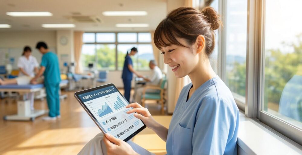 作業療法士のボーナス平均はいくら？年収アップの秘訣や勝ち組の条件を解説