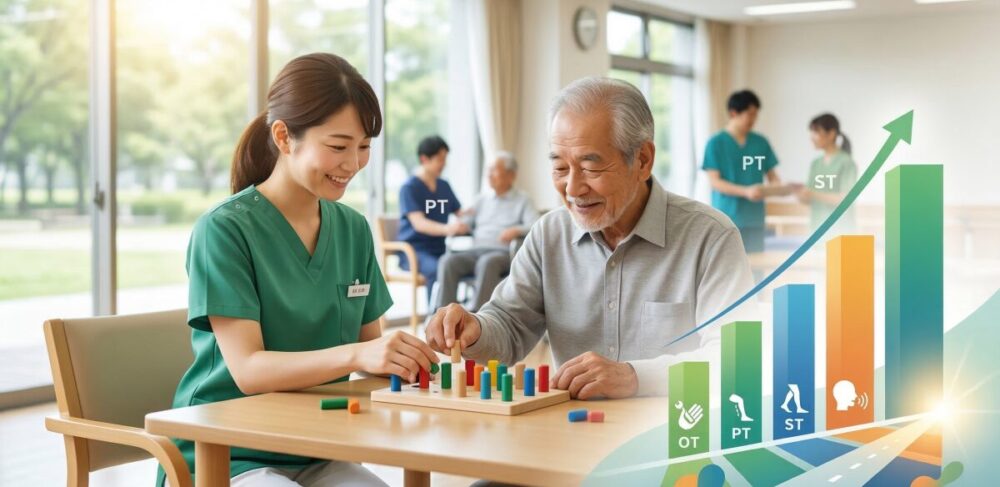 作業療法士の人数推移を徹底分析！リハ職の未来と現状の課題をプロの視点で解説