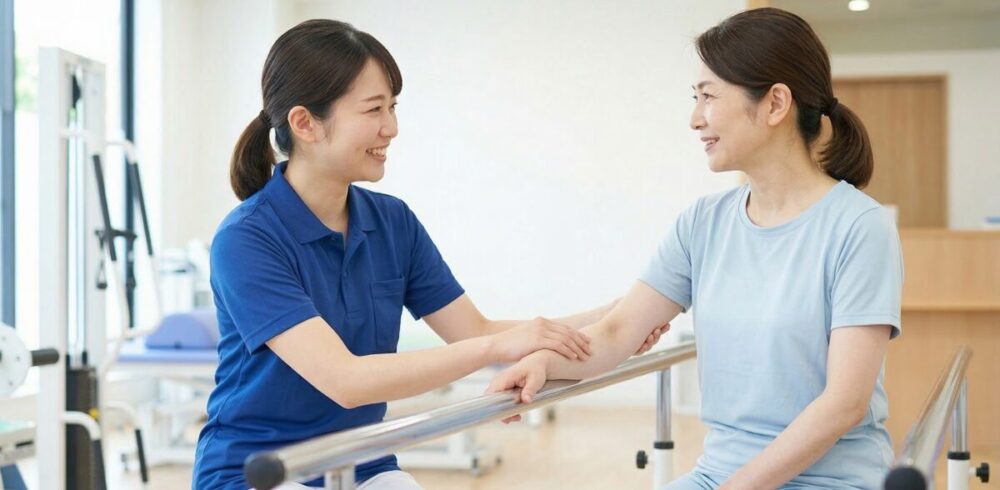 理学療法士がボディタッチを通じて築く信頼関係の形