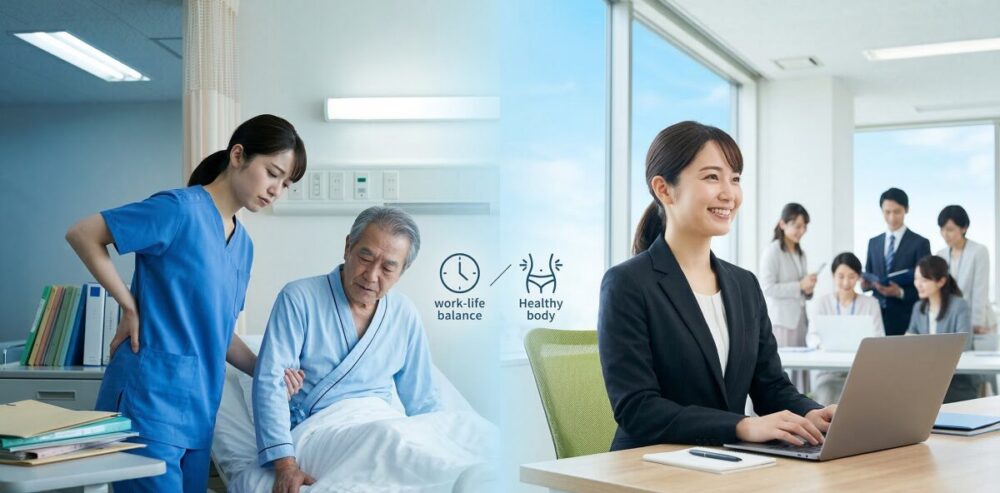 理学療法士が一般企業で働くメリットと臨床からの転身理由