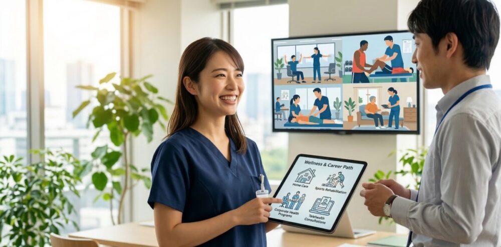 理学療法士が飽和状態で生き抜くための将来性と働き方