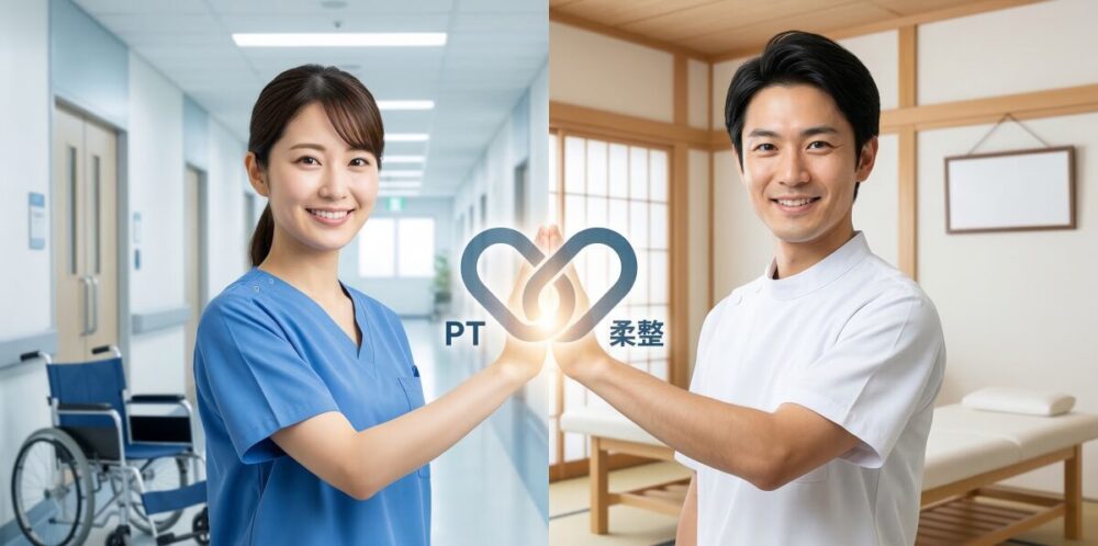 理学療法士と柔道整復師のダブルライセンスの違いを徹底比較！強みを活かす働き方