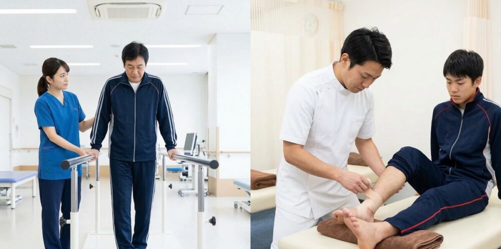 理学療法士と柔道整復師のダブルライセンスの違いを徹底解剖