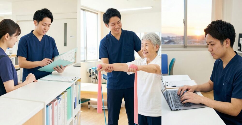 理学療法士の1日の流れと仕事内容を分かりやすく紹介