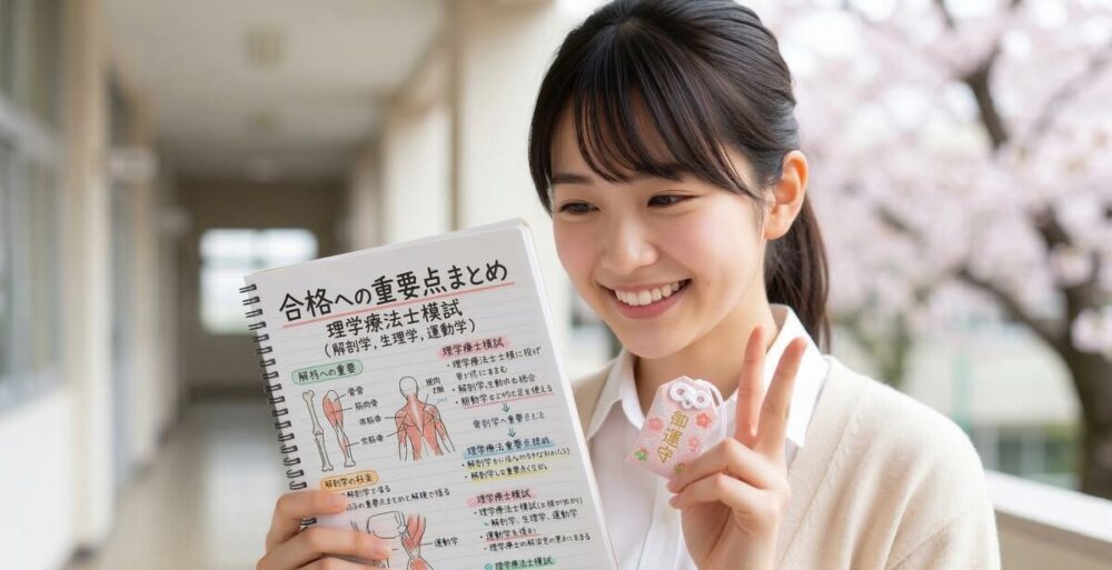 理学療法士の3科目模試に関する重要点まとめ