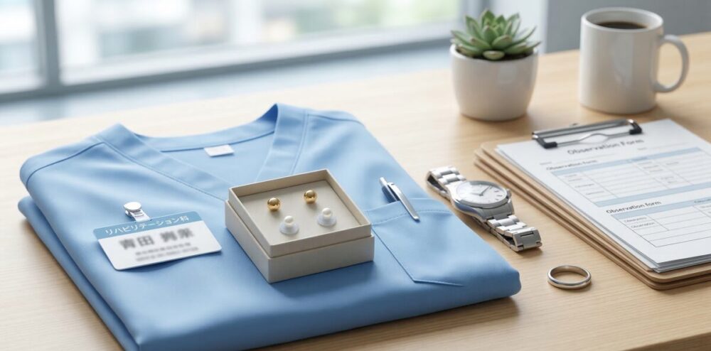 理学療法士のピアスと身だしなみに関するポイントまとめ