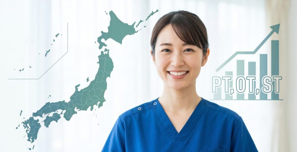 理学療法士の全国人数は今どれくらい？リハビリ職の現状と未来を考える