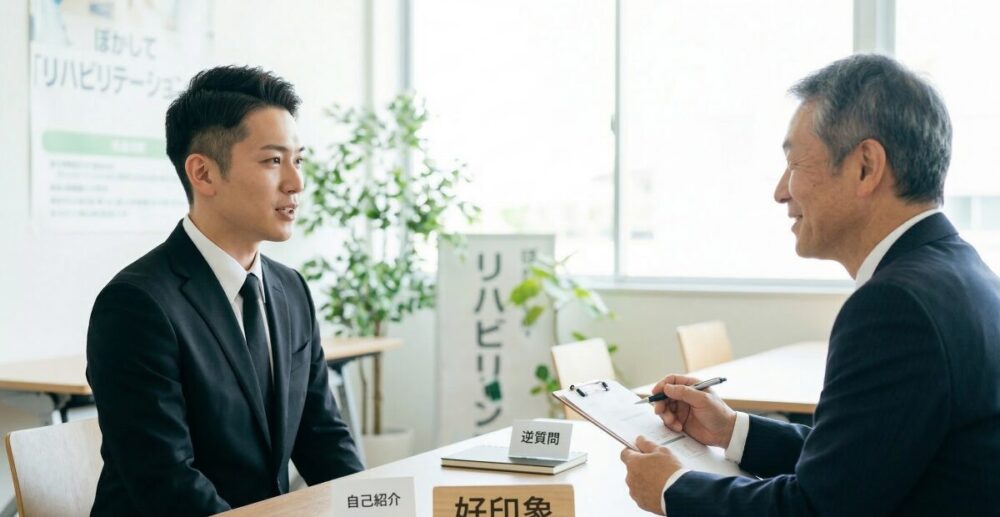 理学療法士の面接で好印象を与えるコツ