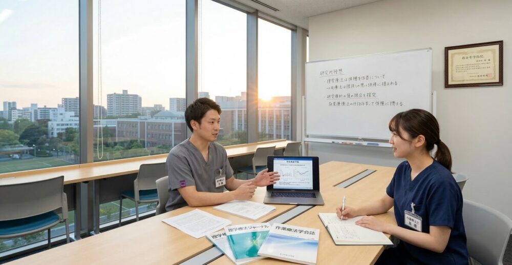 理学療法士も作業療法士も大学院で働きながら学ぶ意義