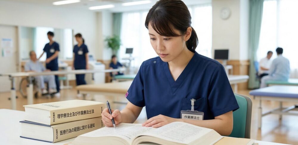 理学療法士や作業療法士の医療行為における注意点