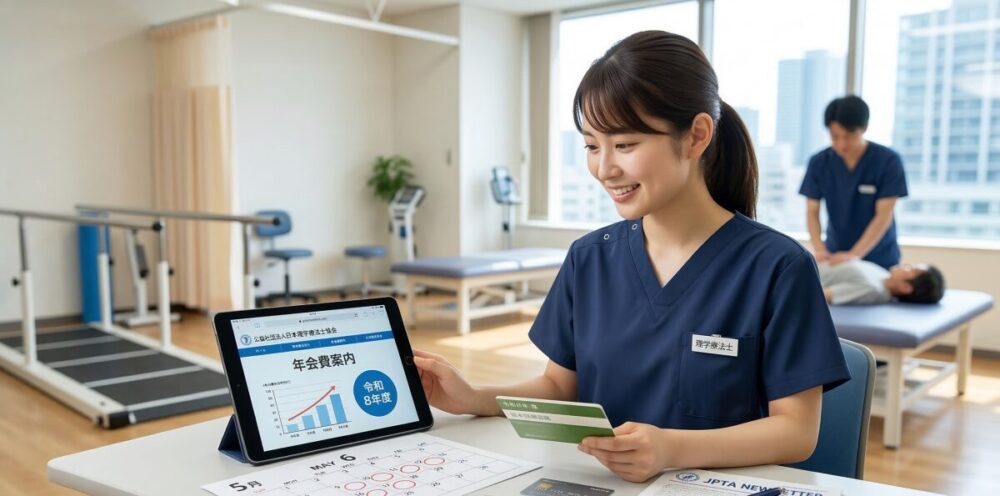 理学療法士協会の年会費を徹底解説！支払い時期や高いと感じる理由の対策