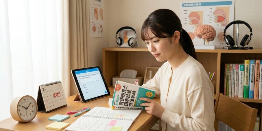 言語聴覚士の勉強時間はどのくらい？国試突破のための効率的な学習スケジュール