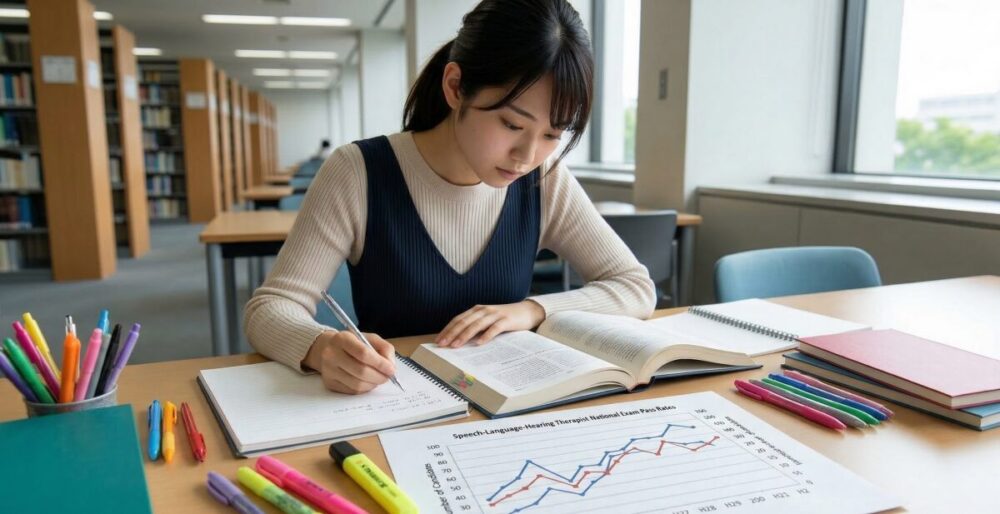 言語聴覚士の合格率と過去の合格者数を知って対策を練ろう