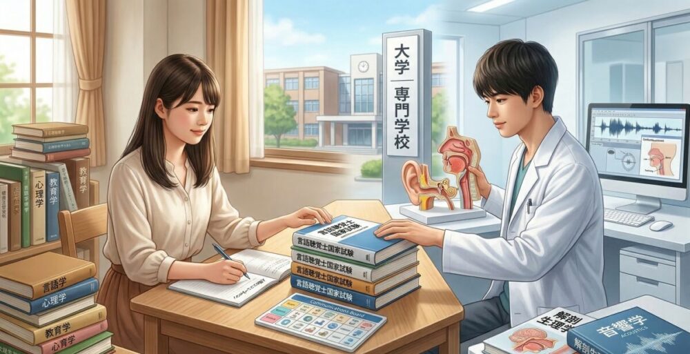 言語聴覚士は文系理系どちらでもなれる？理想の進路