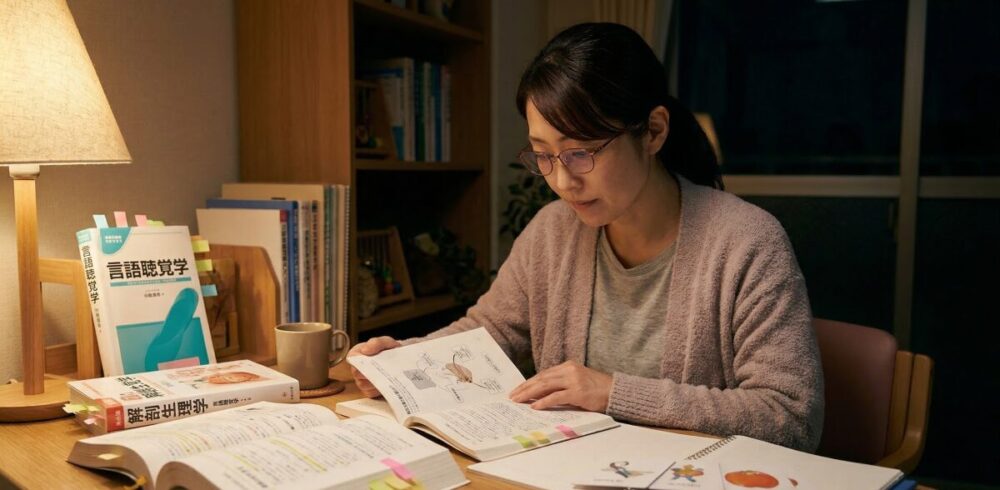 言語聴覚士を40代から目指す際の学習環境と年齢の壁