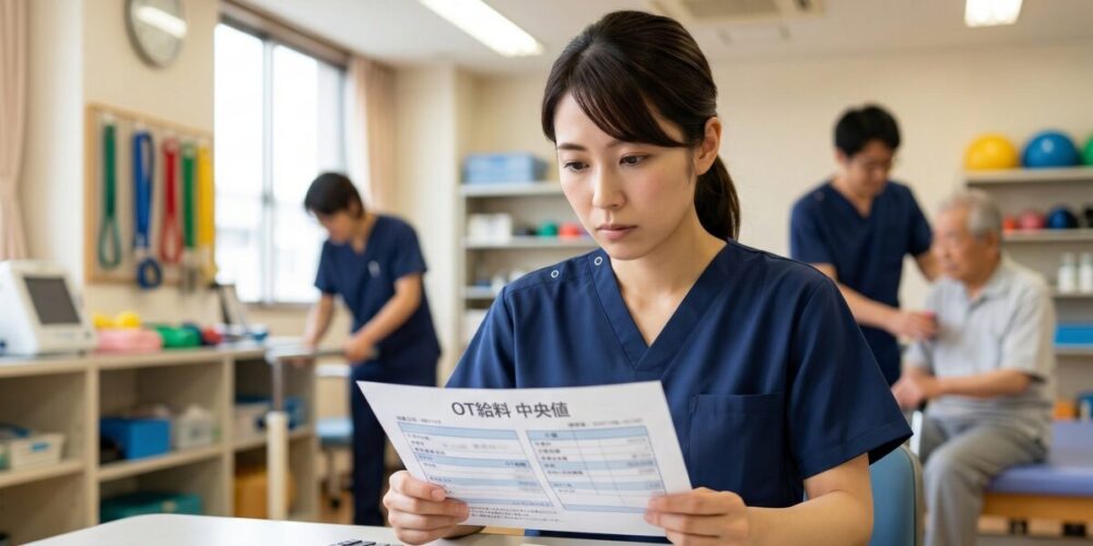 作業療法士の年収の中央値と今の給料事情のリアル