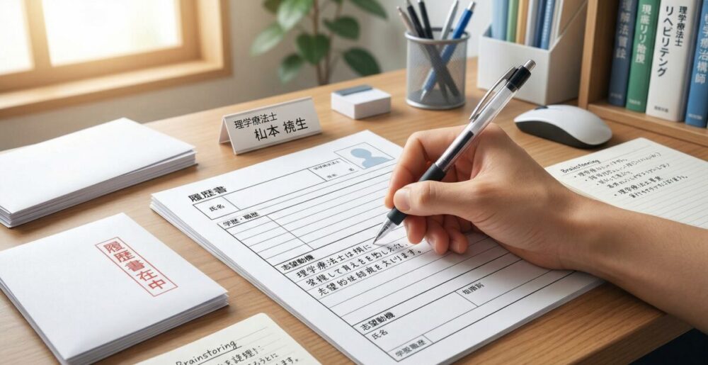 理学療法士の履歴書作成で迷わない！採用担当者の心に響く書き方と志望動機のコツ