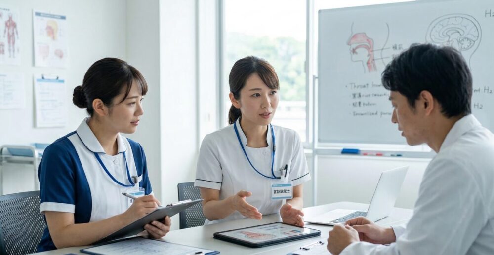 言語聴覚士がチーム医療で果たす役割とは？多職種連携のコツと現場のリアルな評判を徹底解説