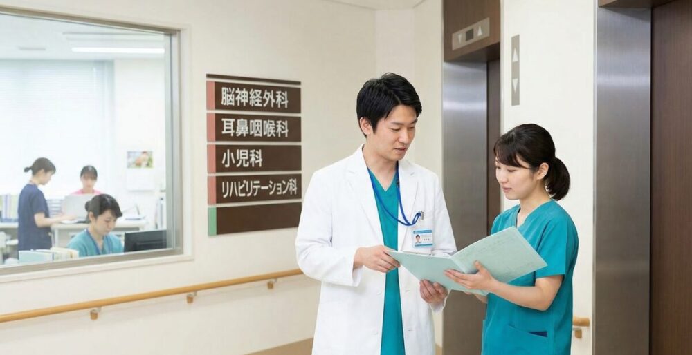 言語聴覚士が病院の何科で働くのか配属先と役割を詳しく知る