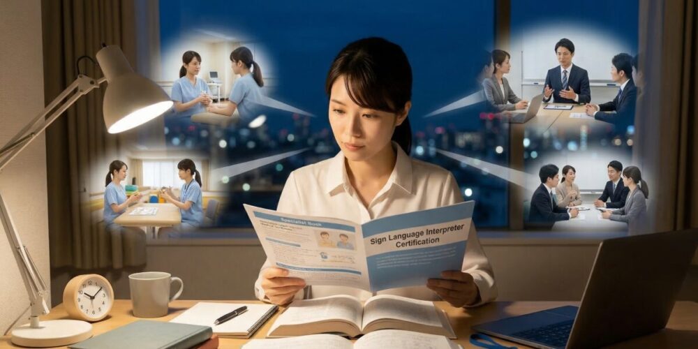 言語聴覚士と手話通訳士のキャリア形成と労働環境の現実