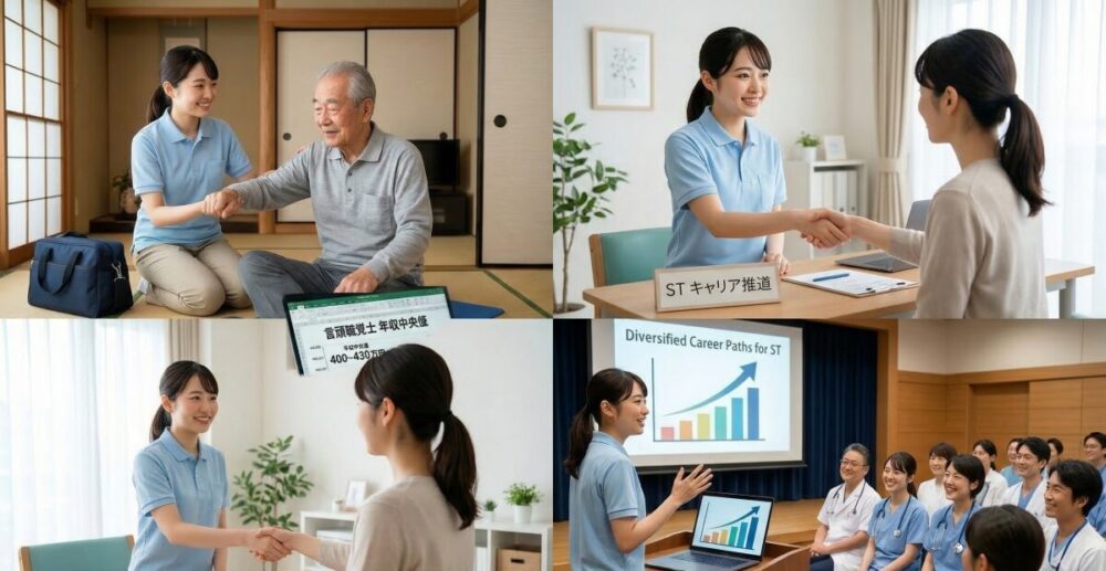 言語聴覚士の年収中央値を超えて理想の働き方を手に入れる