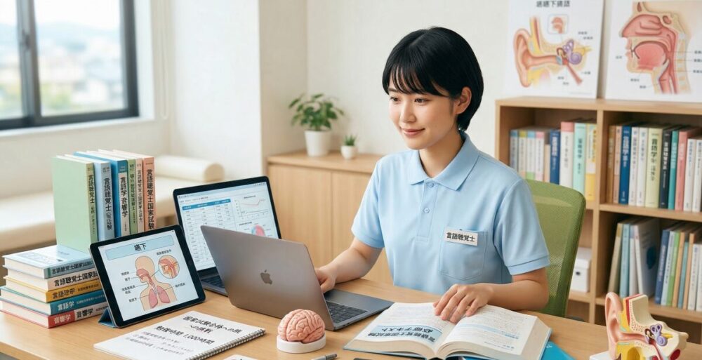 言語聴覚士の難易度は？合格率が低い理由や必要な勉強時間などリアルな評判を解説