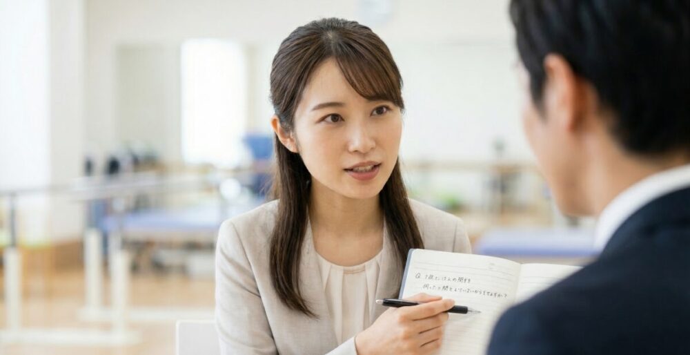 言語聴覚士の面接で逆質問を成功させるポイント