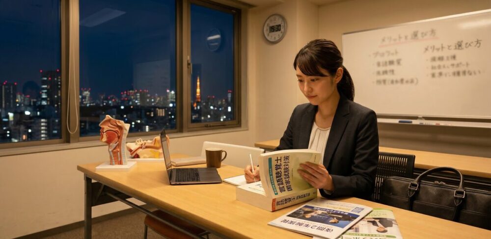 言語聴覚士を社会人が夜間に目指すメリットと学校選びのポイント